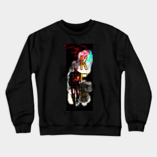 Knotty ends Surf burning man Crewneck Sweatshirt